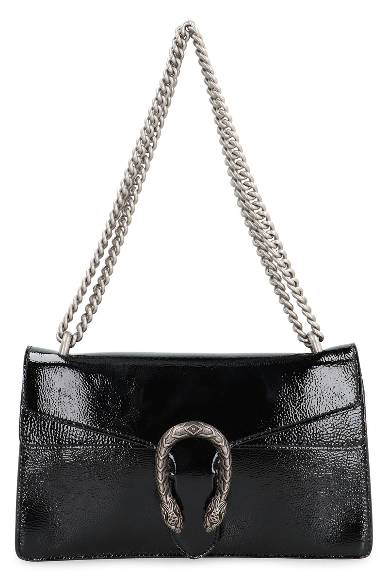 Gucci Dionysus Shoulder Bag — Black Calf Leather