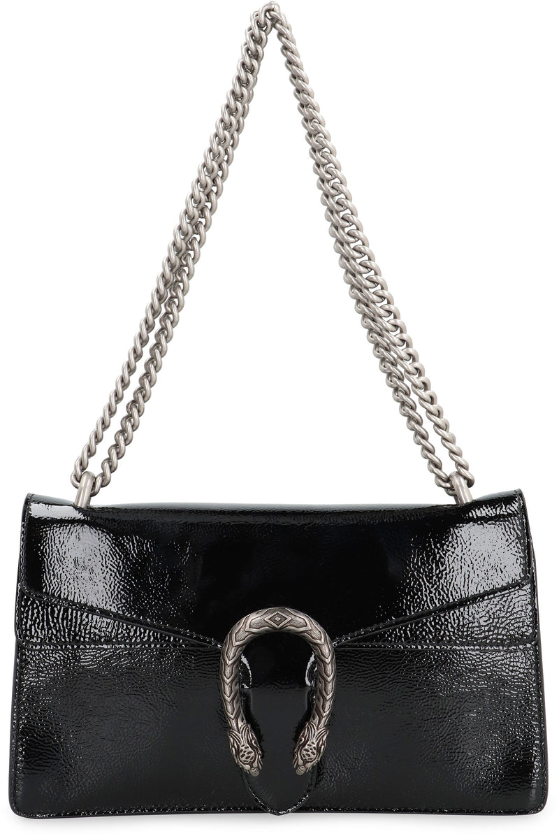 Gucci Dionysus Shoulder Bag — Black Calf Leather
