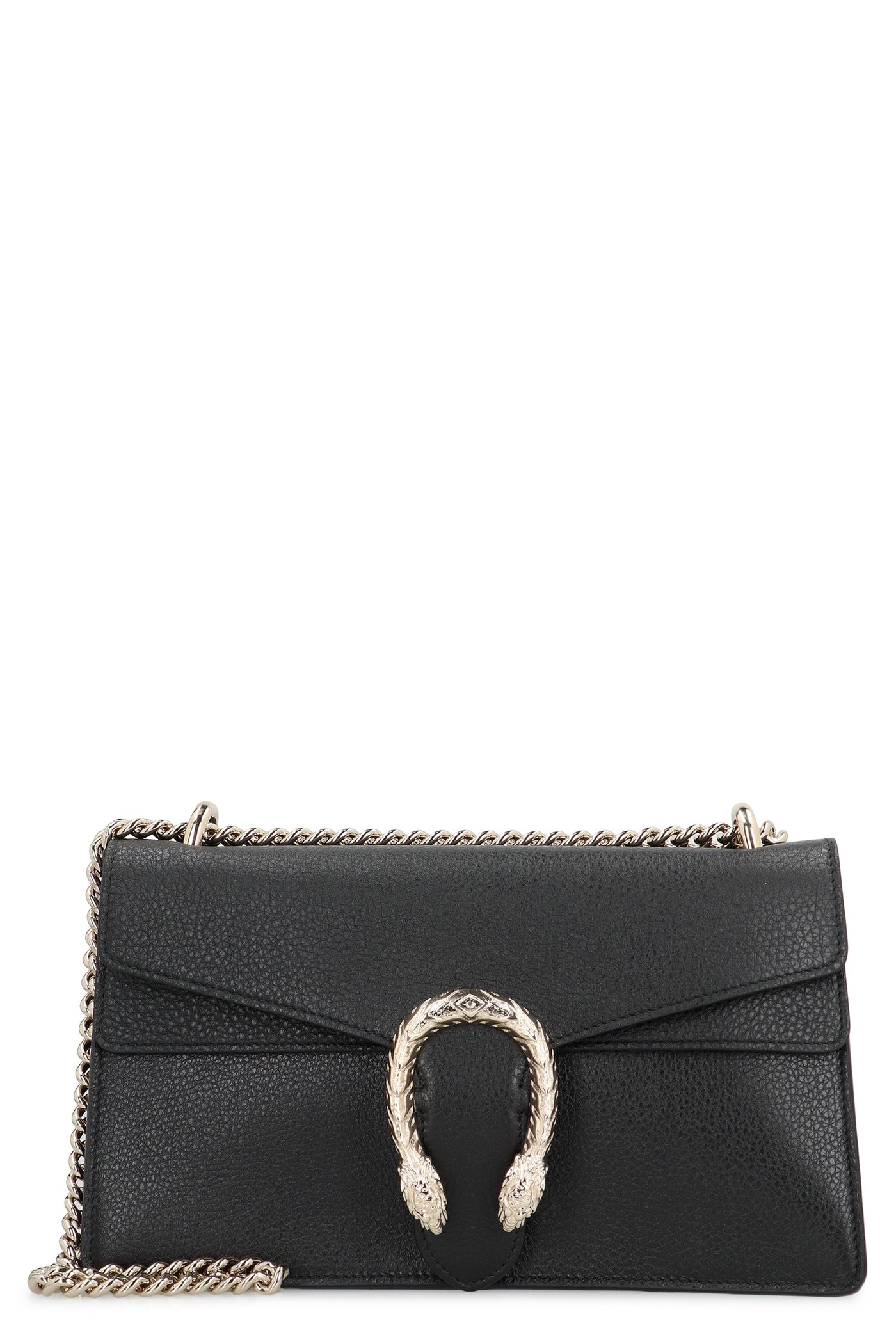 Gucci Shoulder Bag — Black Calfskin