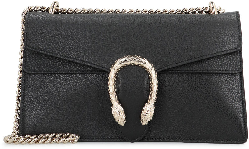 Gucci Shoulder Bag — Black Calfskin