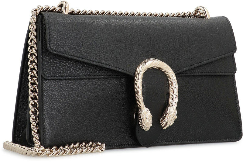 Gucci Shoulder Bag — Black Calfskin