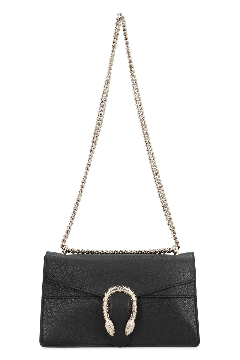 Gucci Shoulder Bag — Black Calfskin