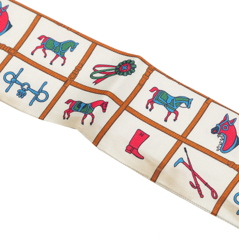 Couvertures et Tenues de Jour Silk Twilly Scarf - Image 4
