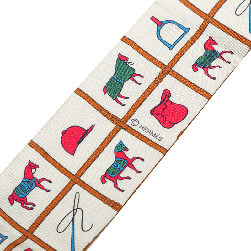 Couvertures et Tenues de Jour Silk Twilly Scarf - Image 6