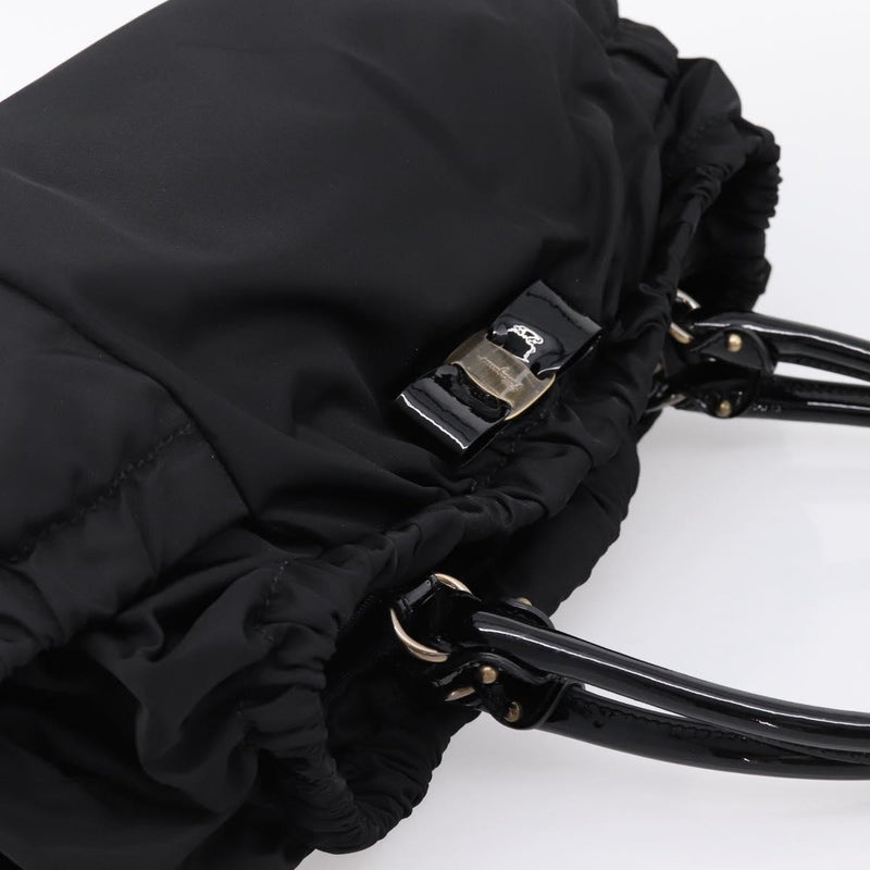 Salvatore Ferragamo Vala Tote Nylon Black