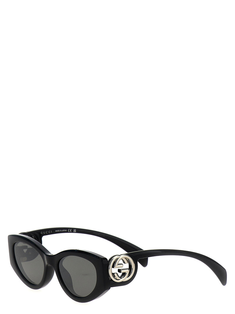 Gucci Cat Eye Sunglasses — Black