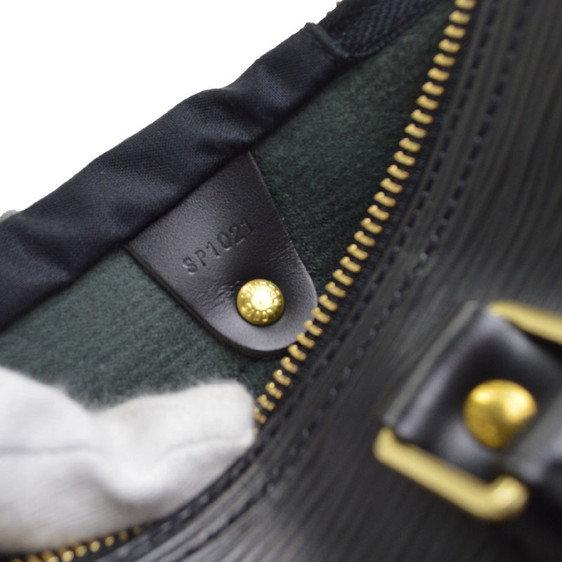 Louis Vuitton Speedy Epi Leather Black Bag
