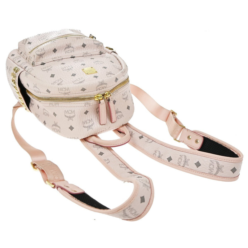 Mcm Vintage Vicetos Leather Pink Bag