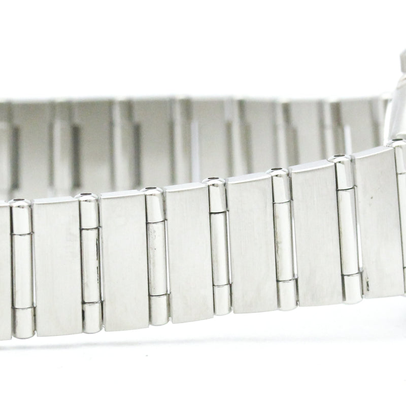 Omega Constellation Quartz Stainless Steel With Diamond Bezel And Markers Watches