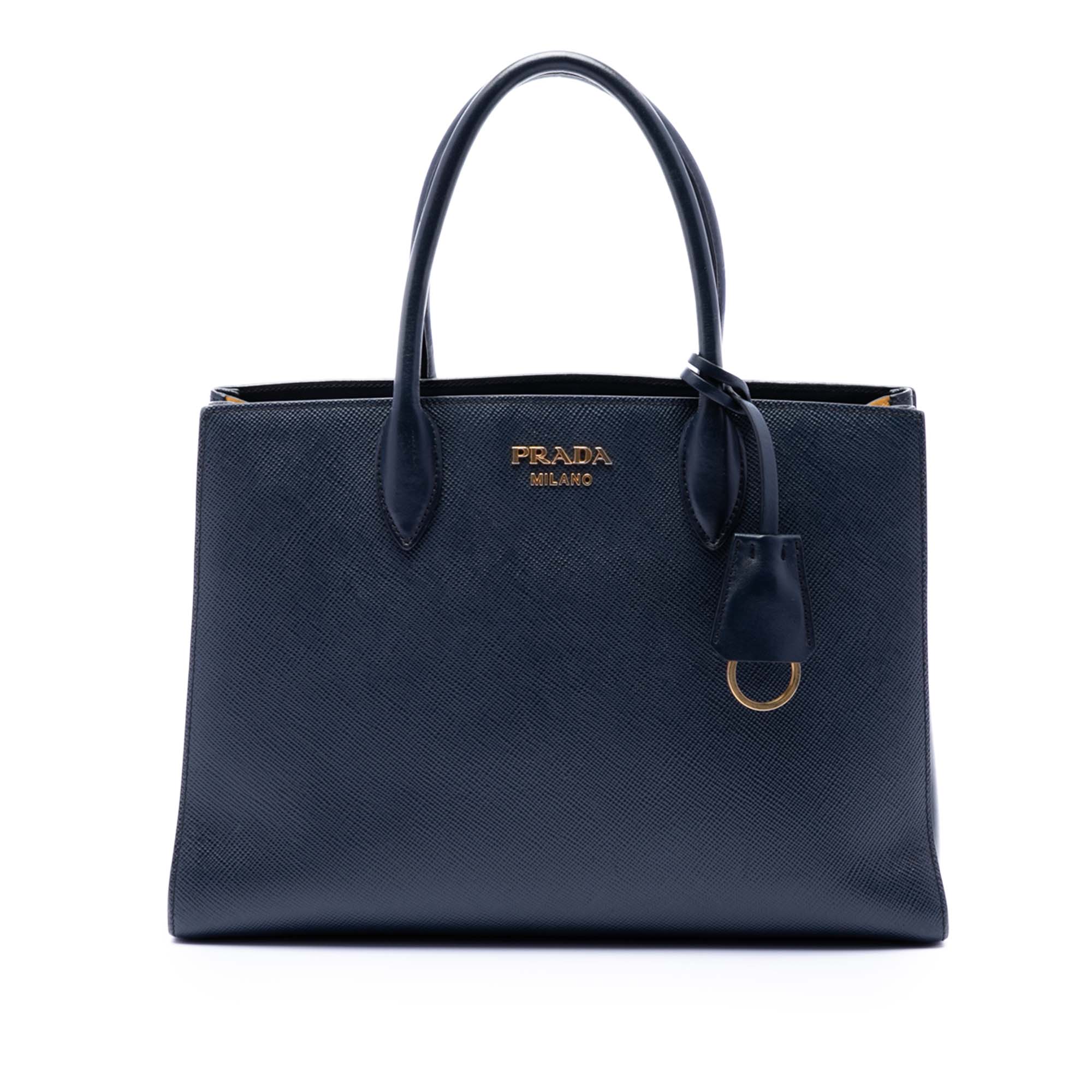 Medium Saffiano Bibliotheque Satchel - Image 1
