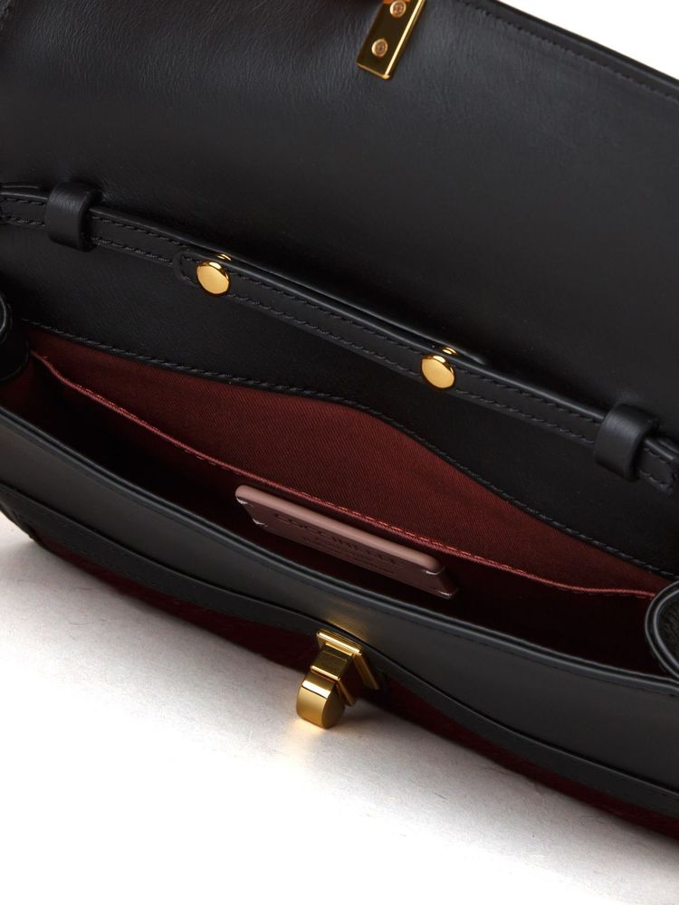 Coccinelle Magie 2nite Pon Crossbody Bag — Brown Cowhide