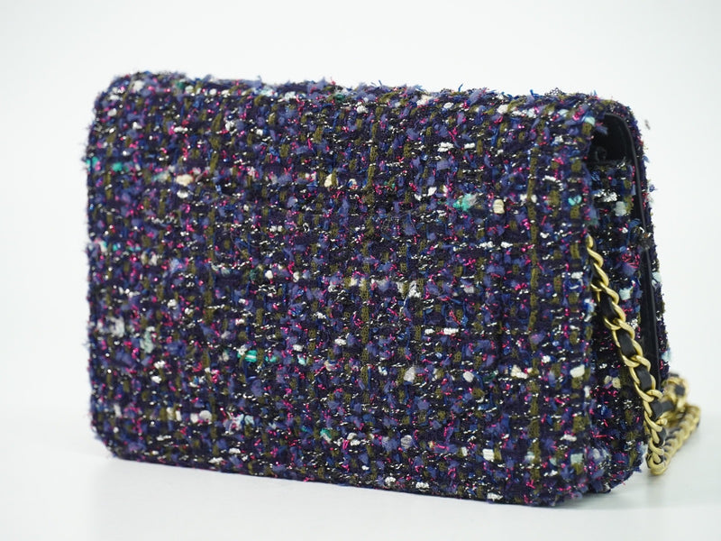 Chanel Wallet On Chain Tweed Multicolour Bag