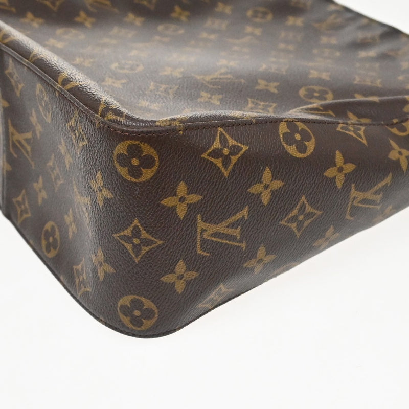 Louis Vuitton Looping Monogram Canvas Brown Bag