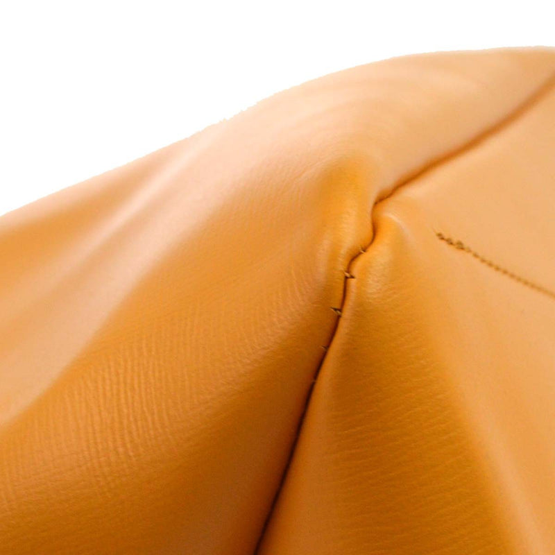 Louis Vuitton Shopper Leather Orange Bag