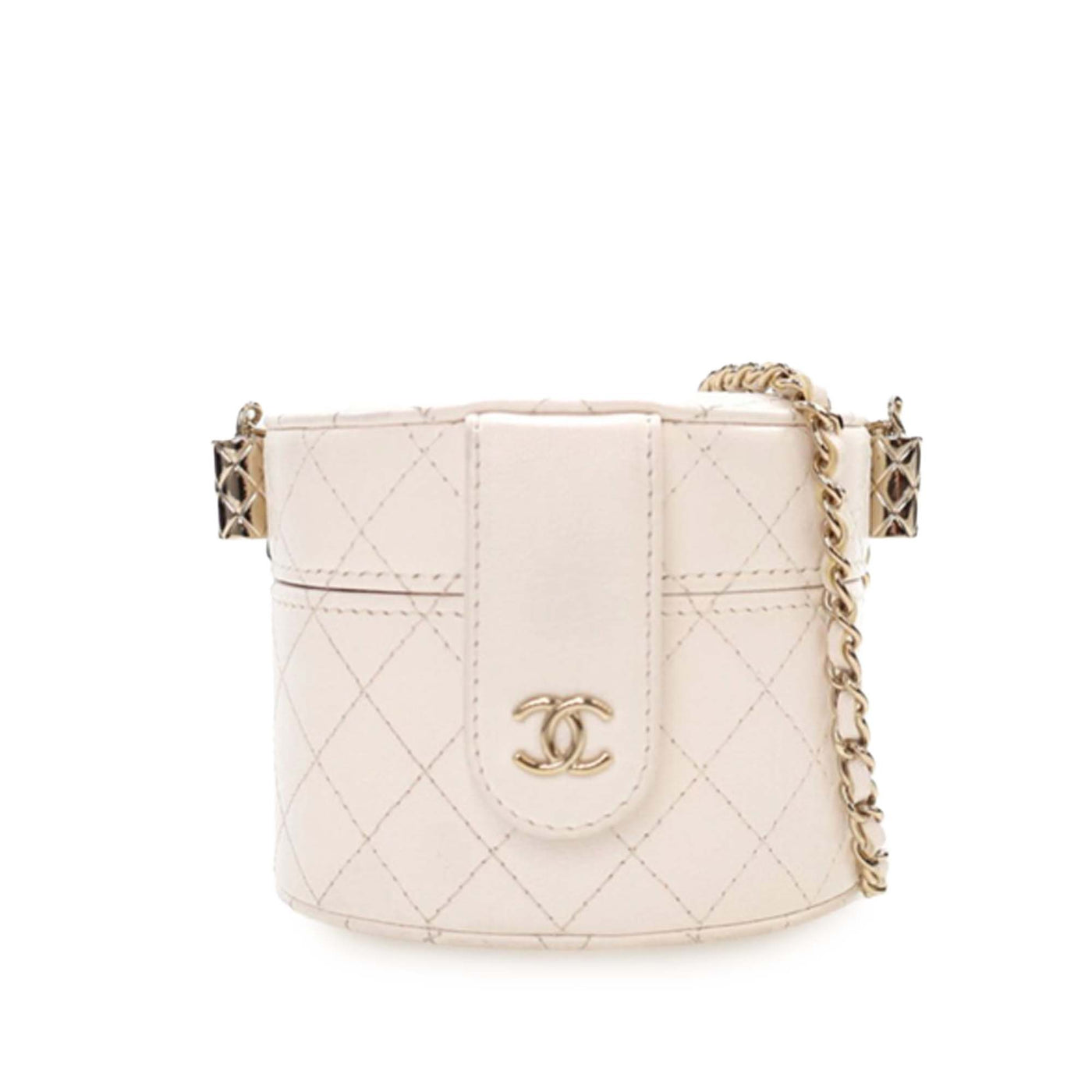 Mini Quilted Lambskin CC Allure Vanity Case - Image 1