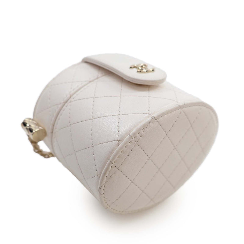 Mini Quilted Lambskin CC Allure Vanity Case - Image 13
