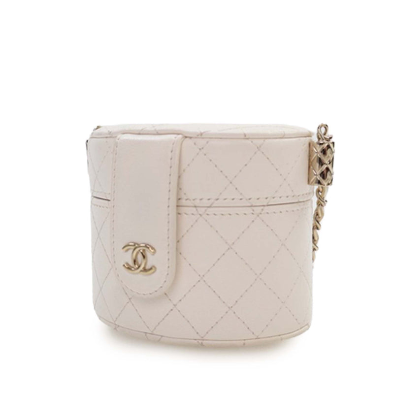 Mini Quilted Lambskin CC Allure Vanity Case - Image 2