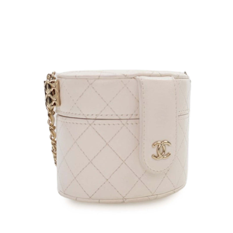 Mini Quilted Lambskin CC Allure Vanity Case - Image 3