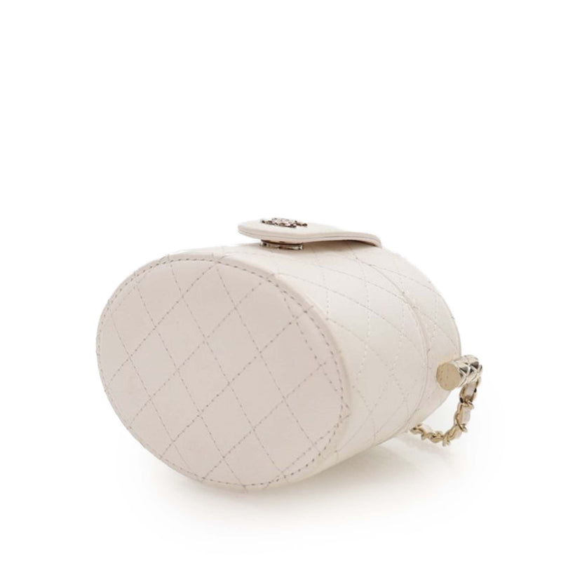 Mini Quilted Lambskin CC Allure Vanity Case - Image 6