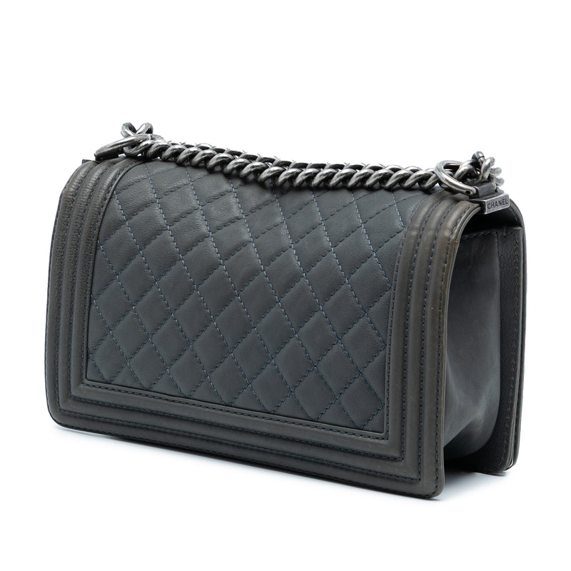 Paris Dallas Old Medium Quilted Calfskin Cowboy Boy Flap - Image 2