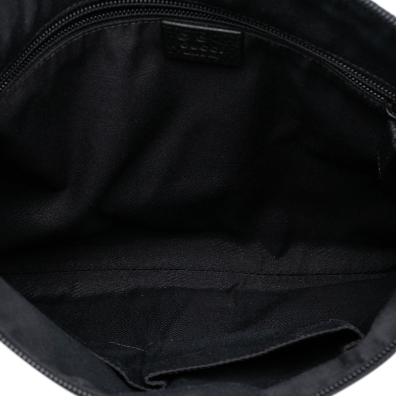 GG Nylon Flat Messenger Bag - Image 4