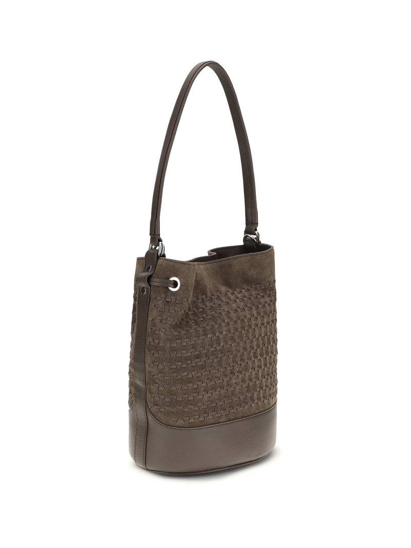 Zanellato Monda Bucket Bag — Beige Calf Leather Bos Taurus