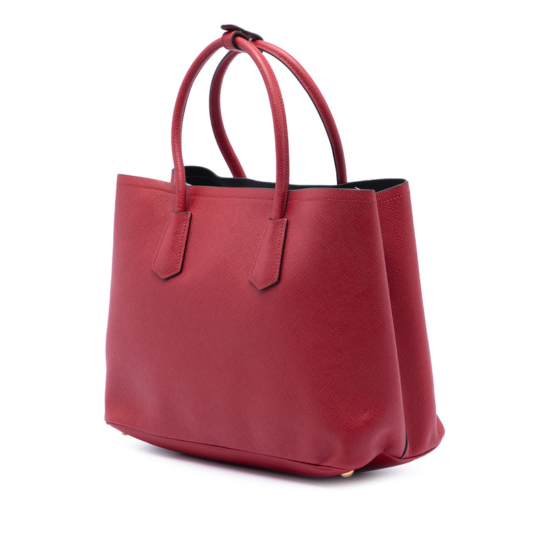 Large Saffiano Cuir Double Satchel - Image 2