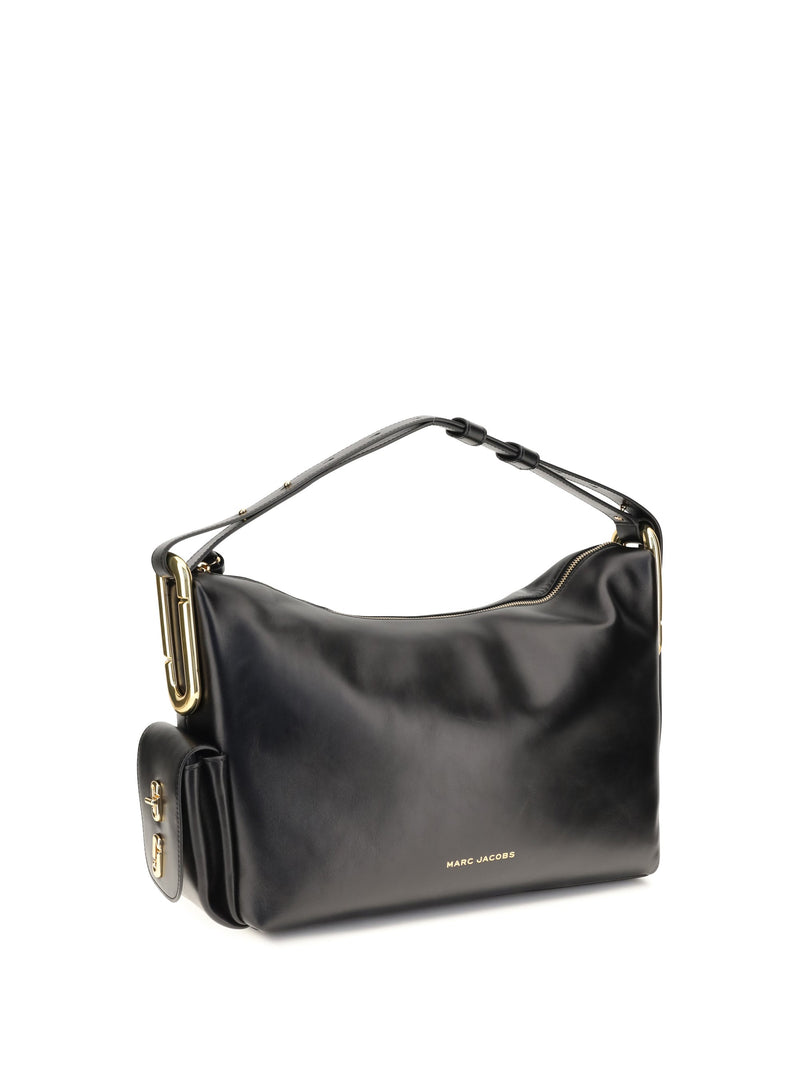 Marc Jacobs Juliette Shoulder Bag — Black Calf Leather Bos Taurus