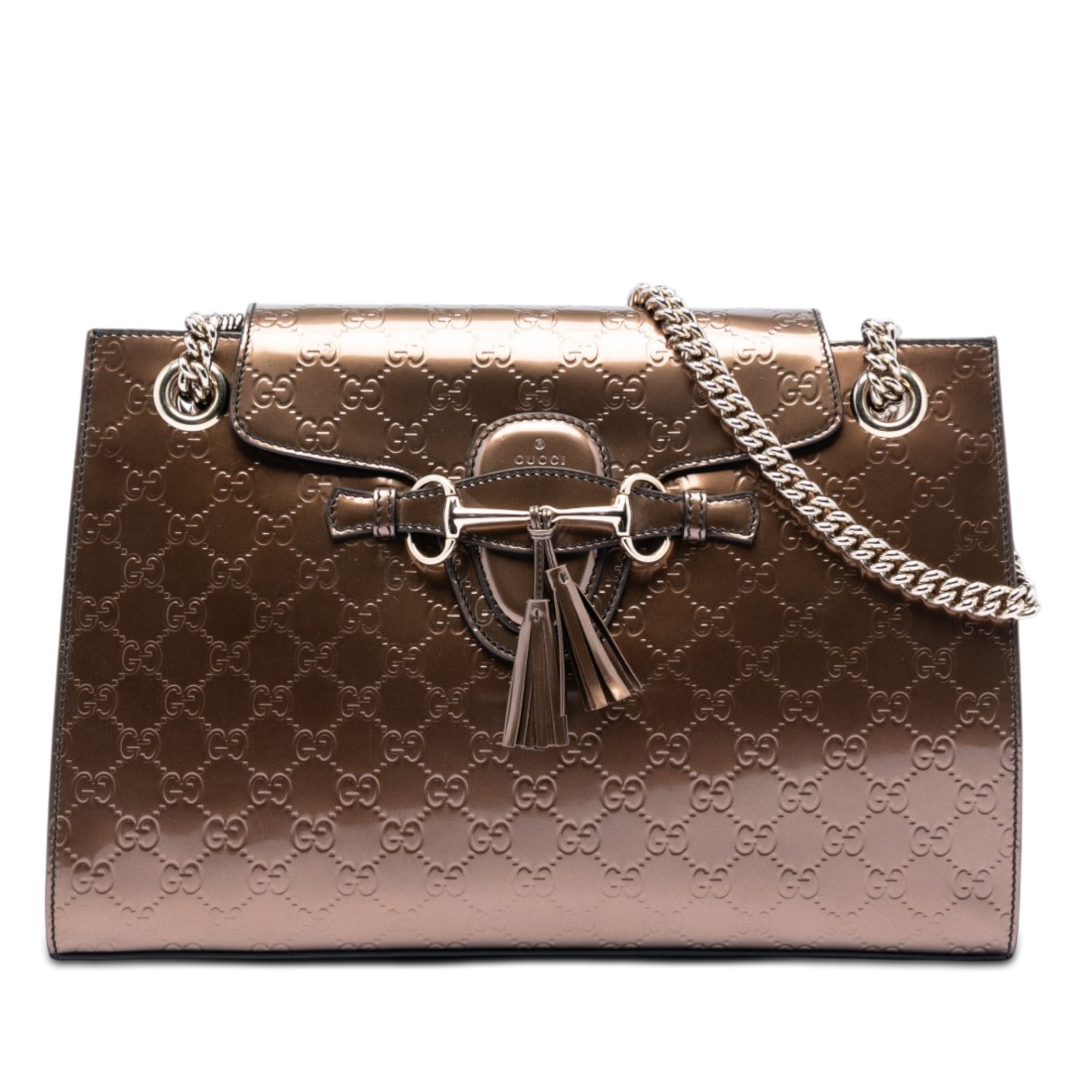 Large Guccissima Emily Shoulder Bag - Image 1