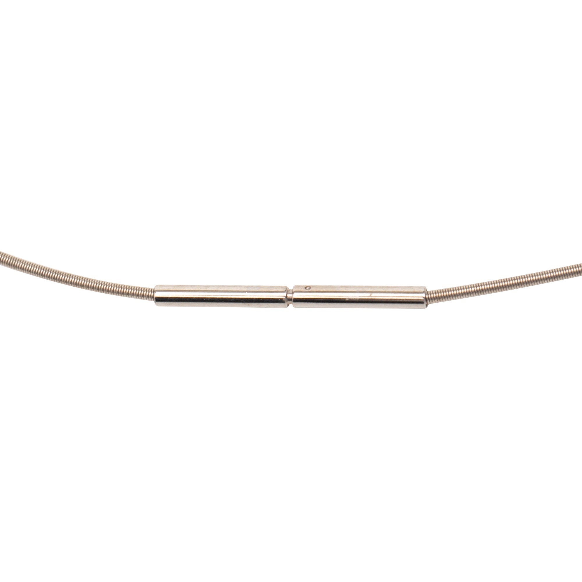 Palladium Plated Lacquered Cage D H Pendant Necklace - Image 4