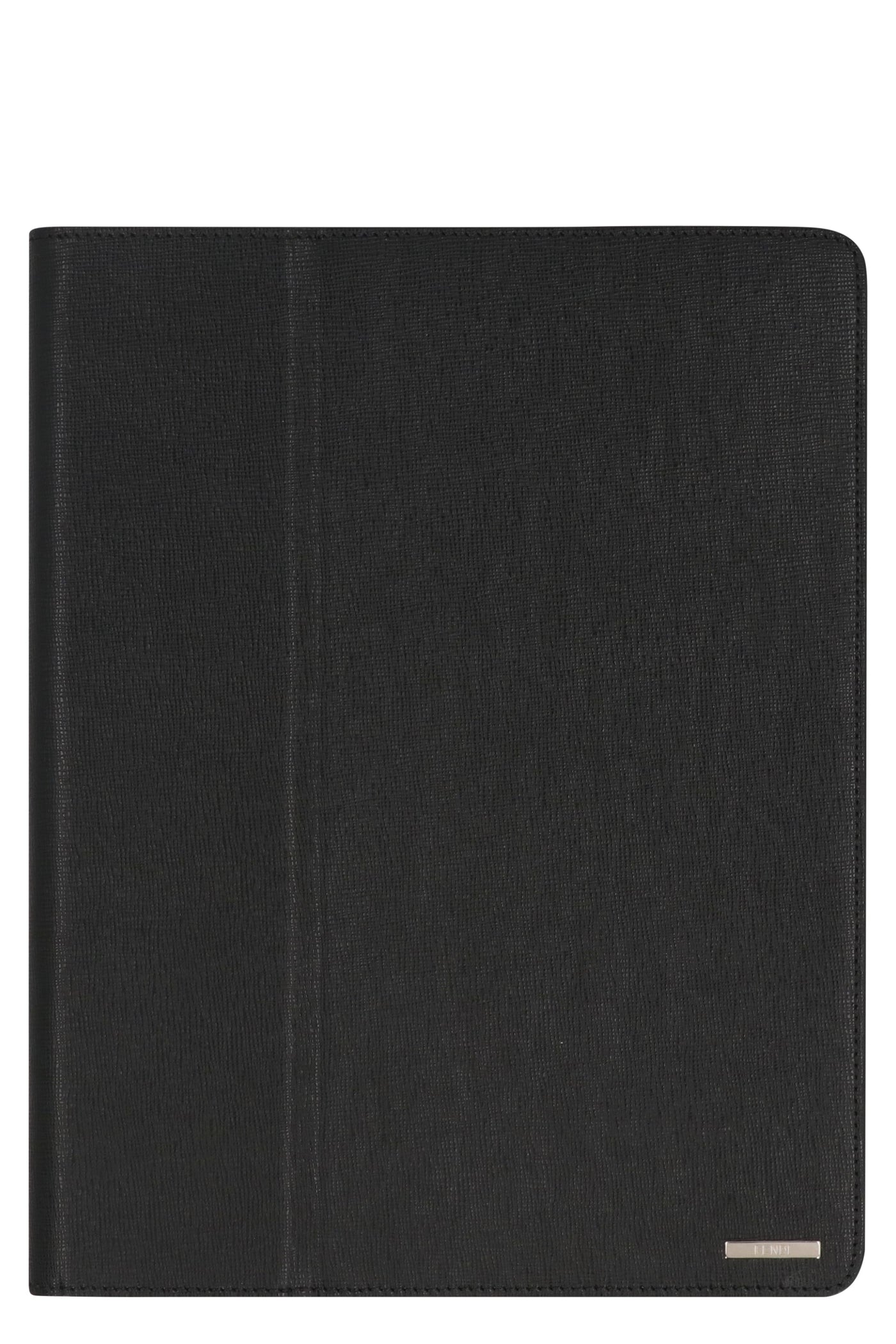 Fendi Calf Leather Ipad Cover — Black Wallet