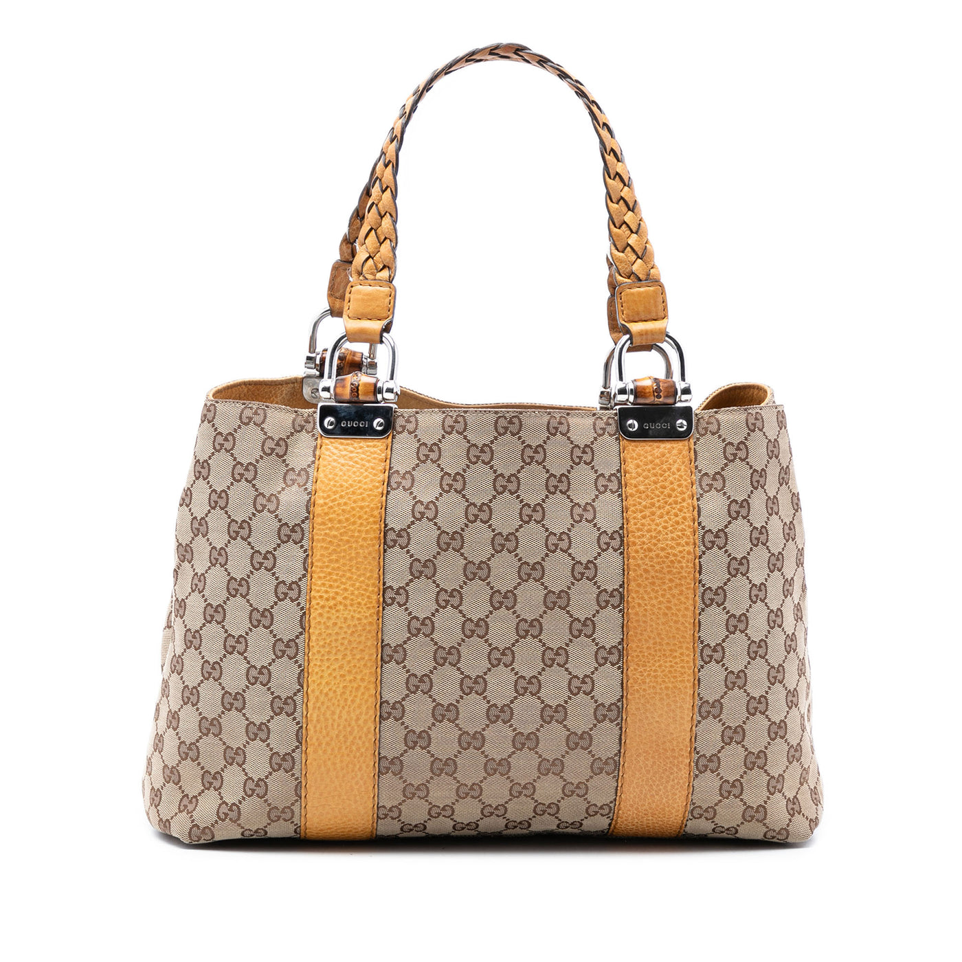 GG Canvas Bamboo Libeccio Tote - Image 1
