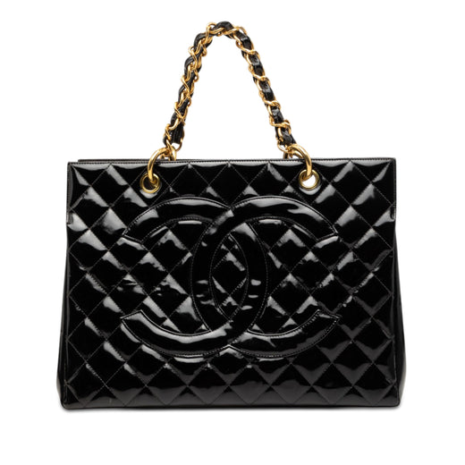 Grand CC Patent Timeless Shopping Tote - Image 1