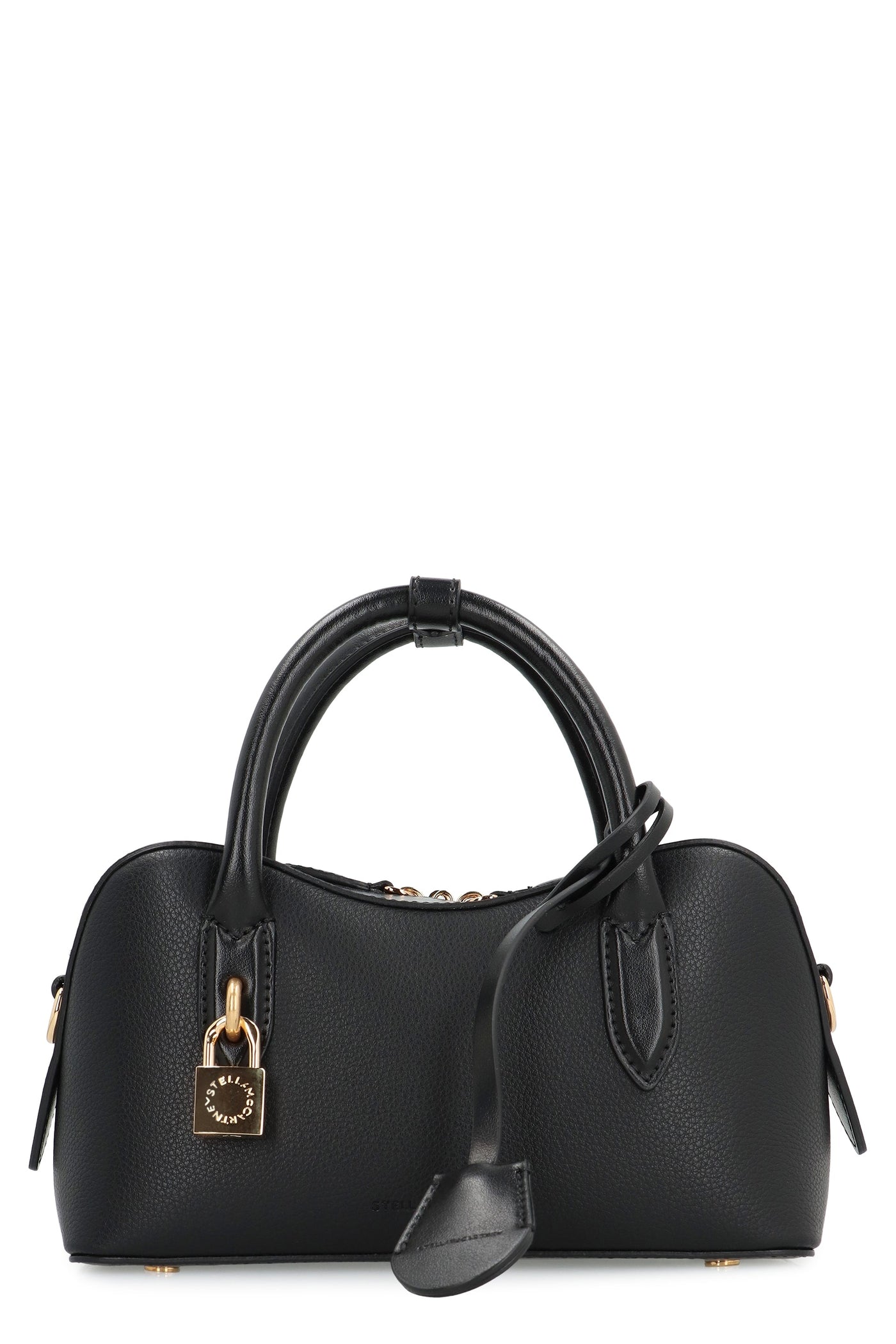 Stella Mccartney Shoulder Bag — Black Faux Leather