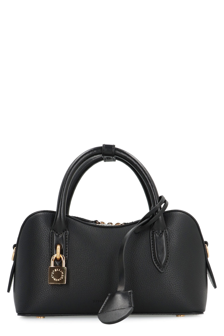 Stella Mccartney Shoulder Bag — Black Faux Leather