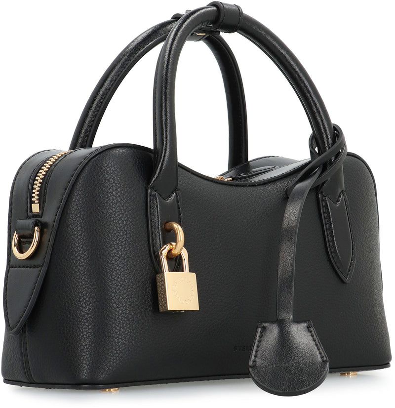 Stella Mccartney Shoulder Bag — Black Faux Leather