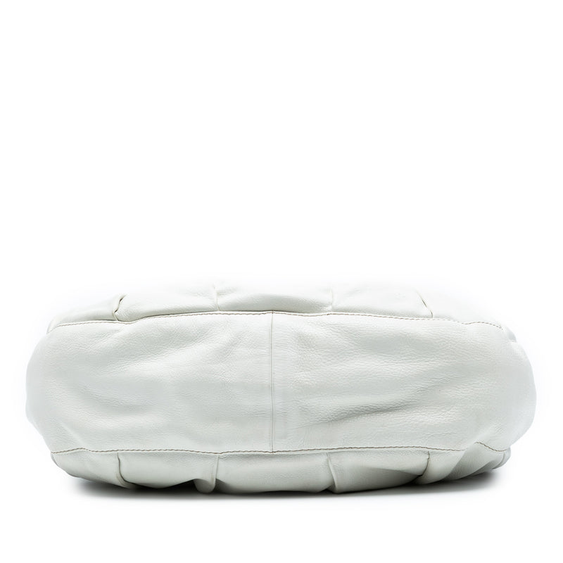 Medium Pebbled Calfskin Icon Bit Satchel - Image 3
