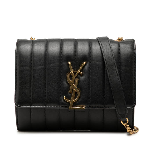 Matelasse Lambskin Monogram Vicky Chain Wallet - Image 1