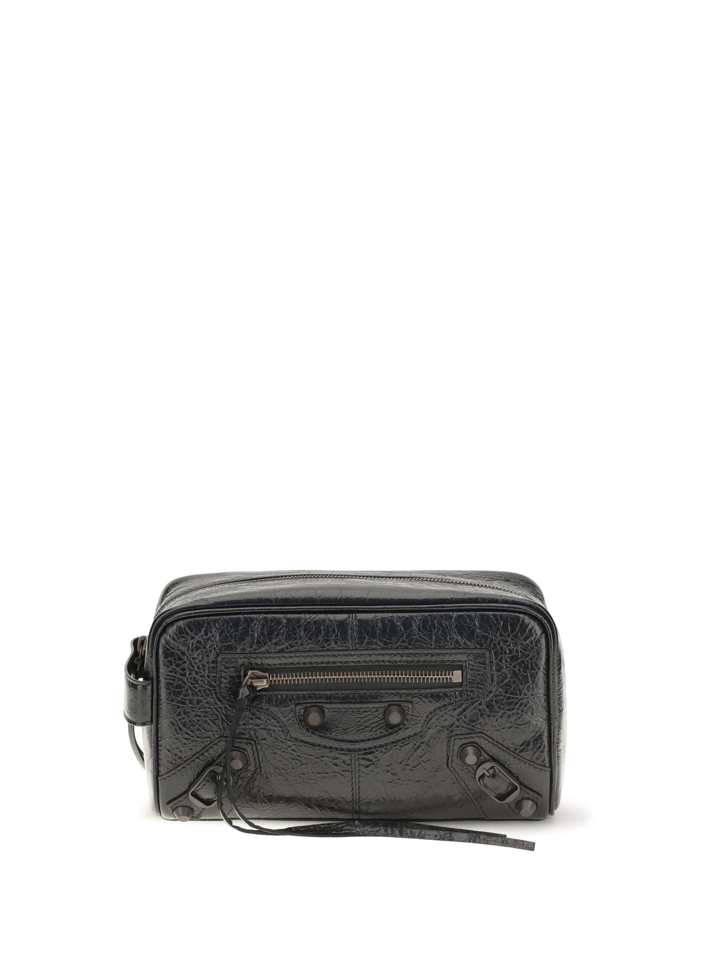 Balenciaga Le City Travel Wallet — Black Lamb Ovis Aries