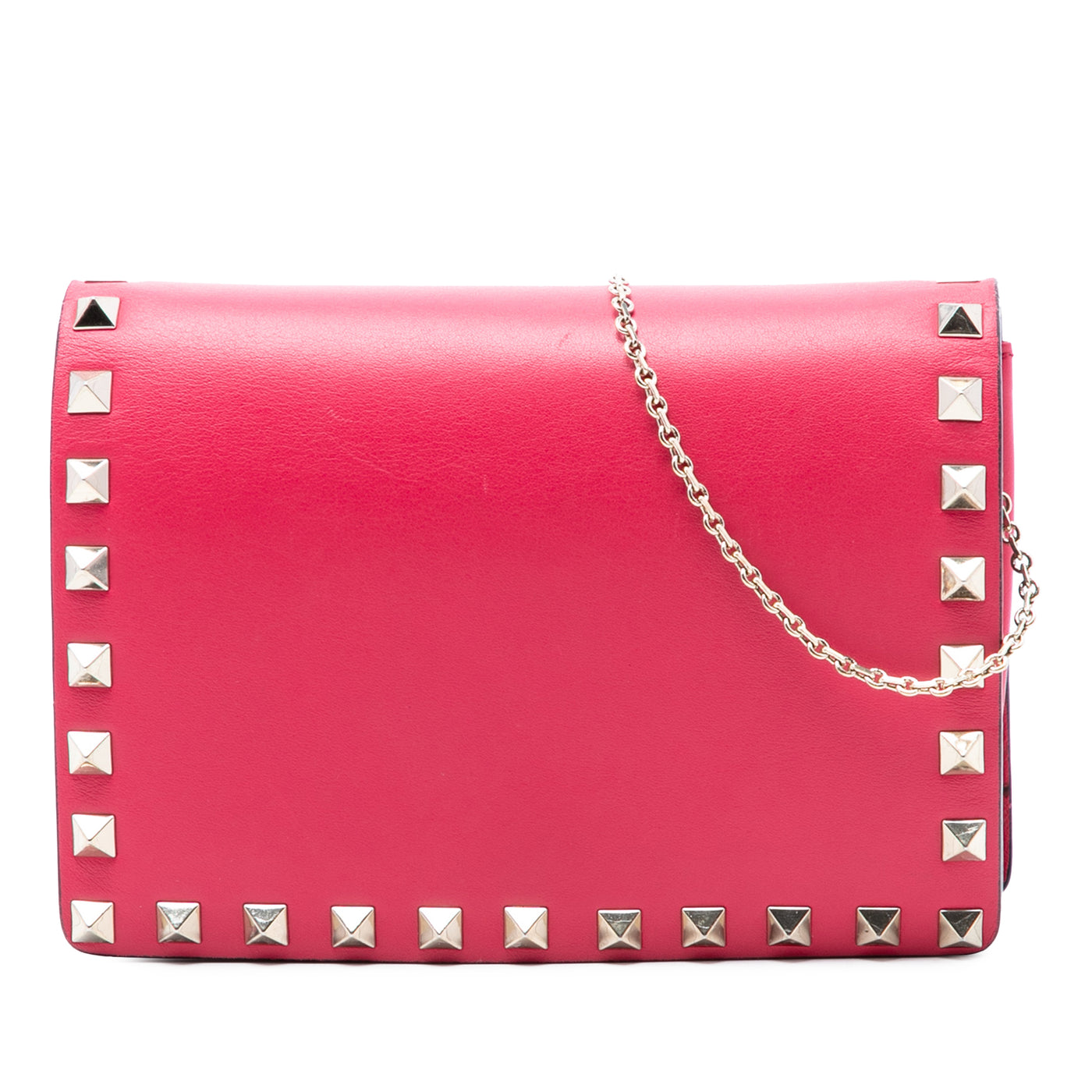 Leather Rockstud Chain Pouch - Image 1