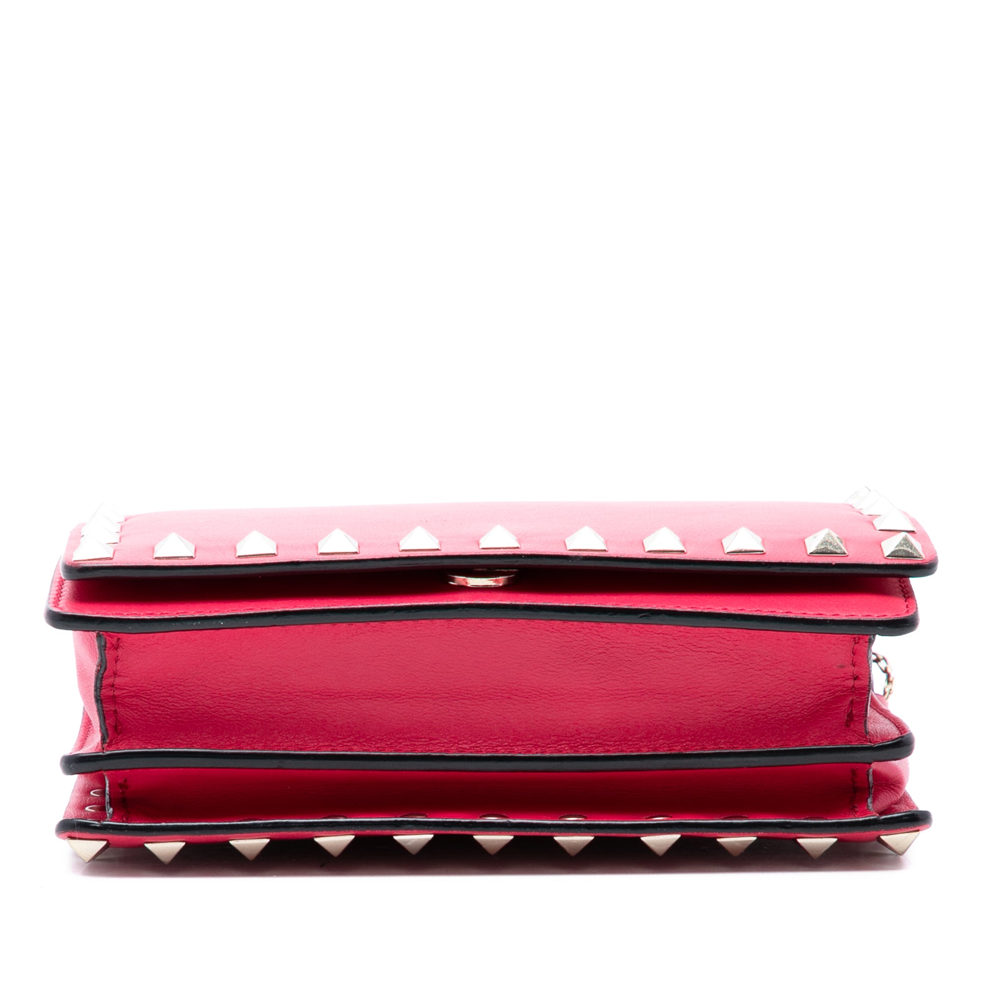 Leather Rockstud Chain Pouch - Image 3