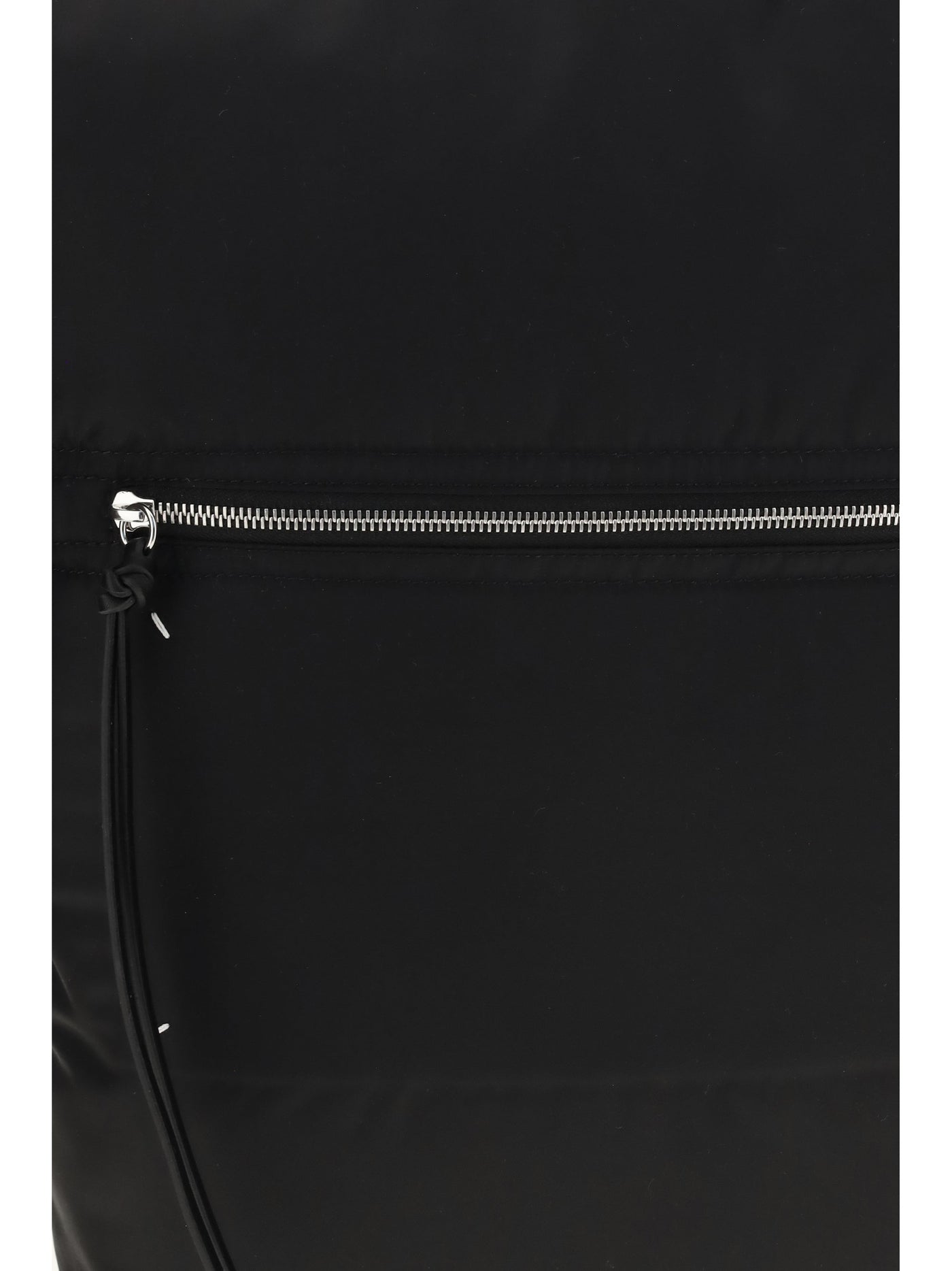 Maison Margiela Zip Line Backpack — Black Polyamide