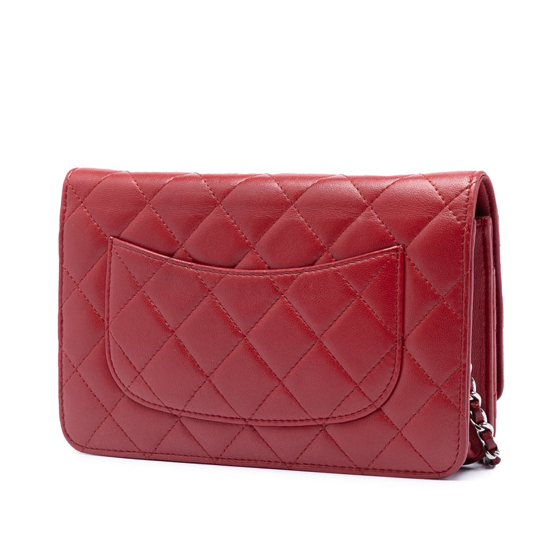 CC Quilted Lambskin Wallet on Chain - Image 2