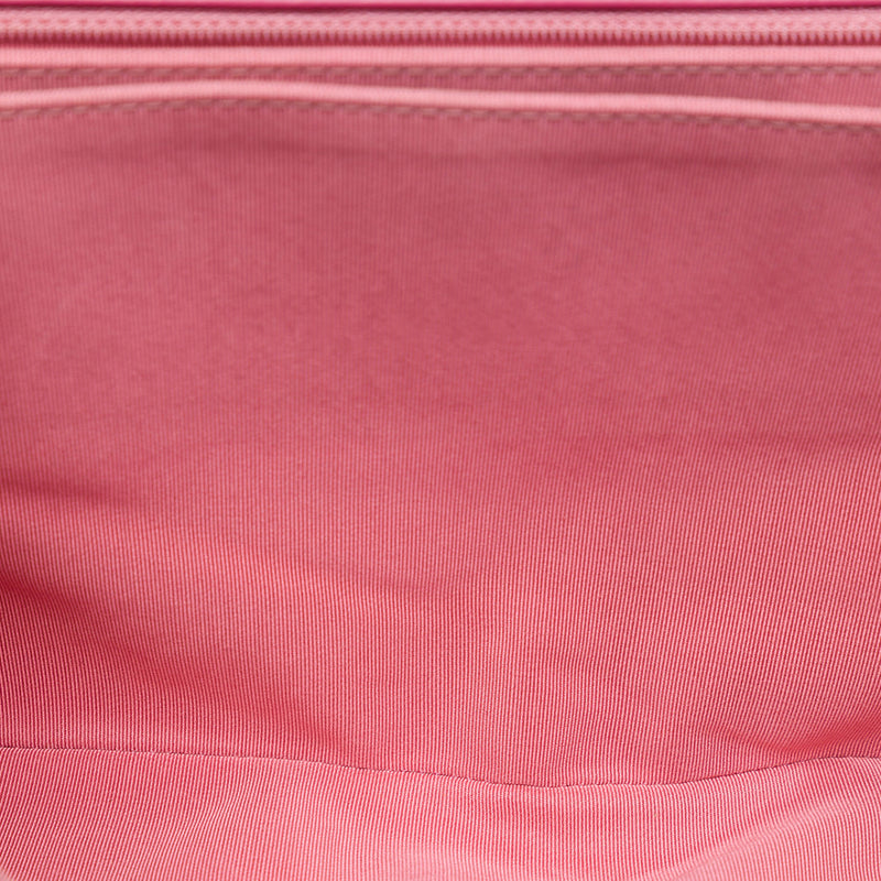 Quilted Crinkled Patent Pagoda Accordion Flap - Image 4