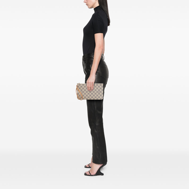 Damier Azur Neverfull MM Pouch - Image 6