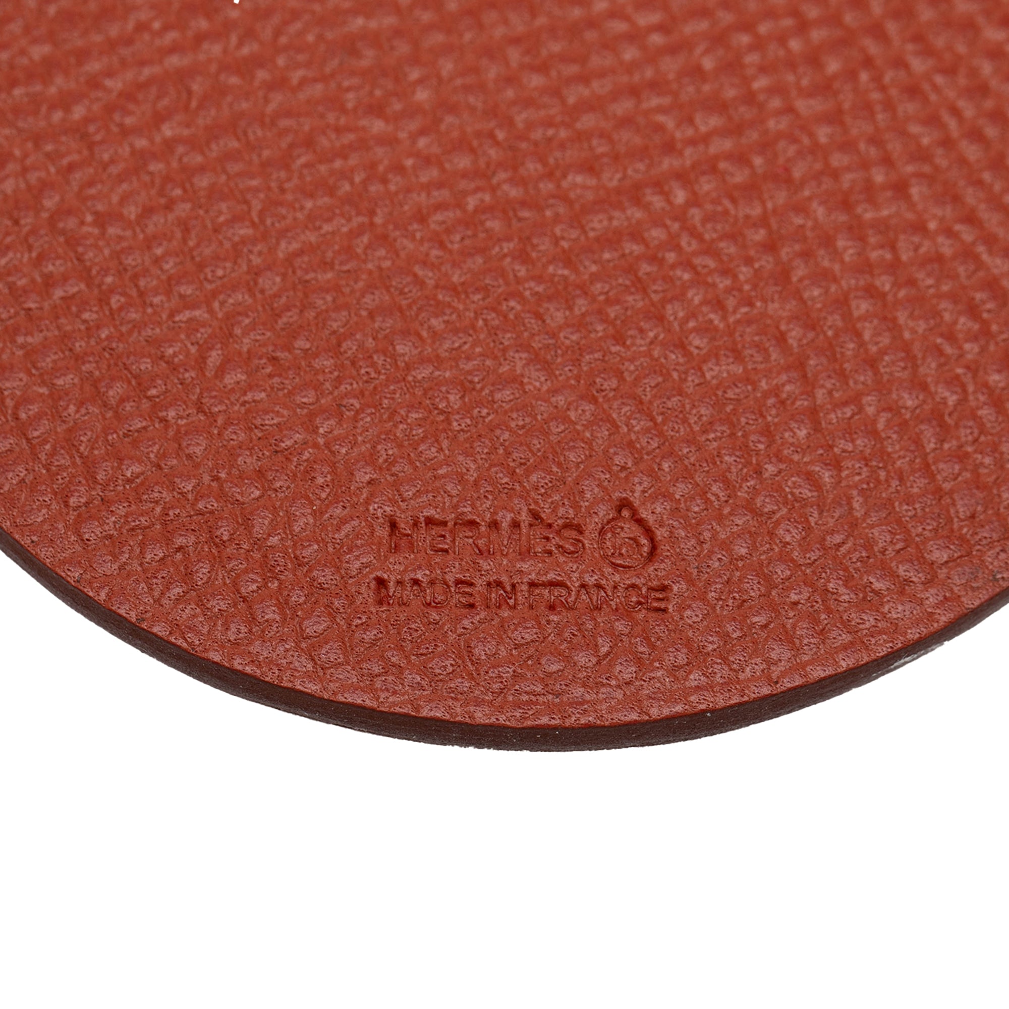 H Equipe Resin and Leather Bag Charm - Image 3