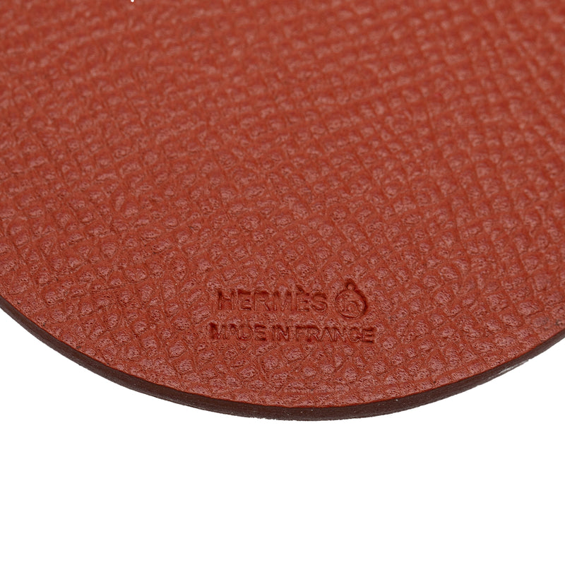 H Equipe Resin and Leather Bag Charm - Image 3