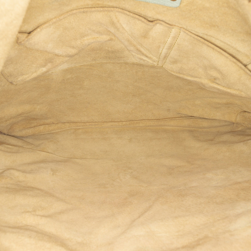 Intrecciato Trimmed Leather Shoulder Bag - Image 4