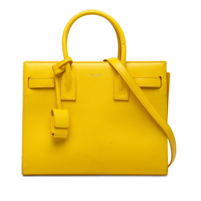 Baby Leather Sac De Jour Satchel