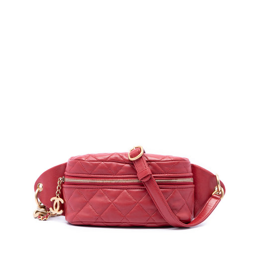 CC Quilted Lambskin Belt Bag - Image 1